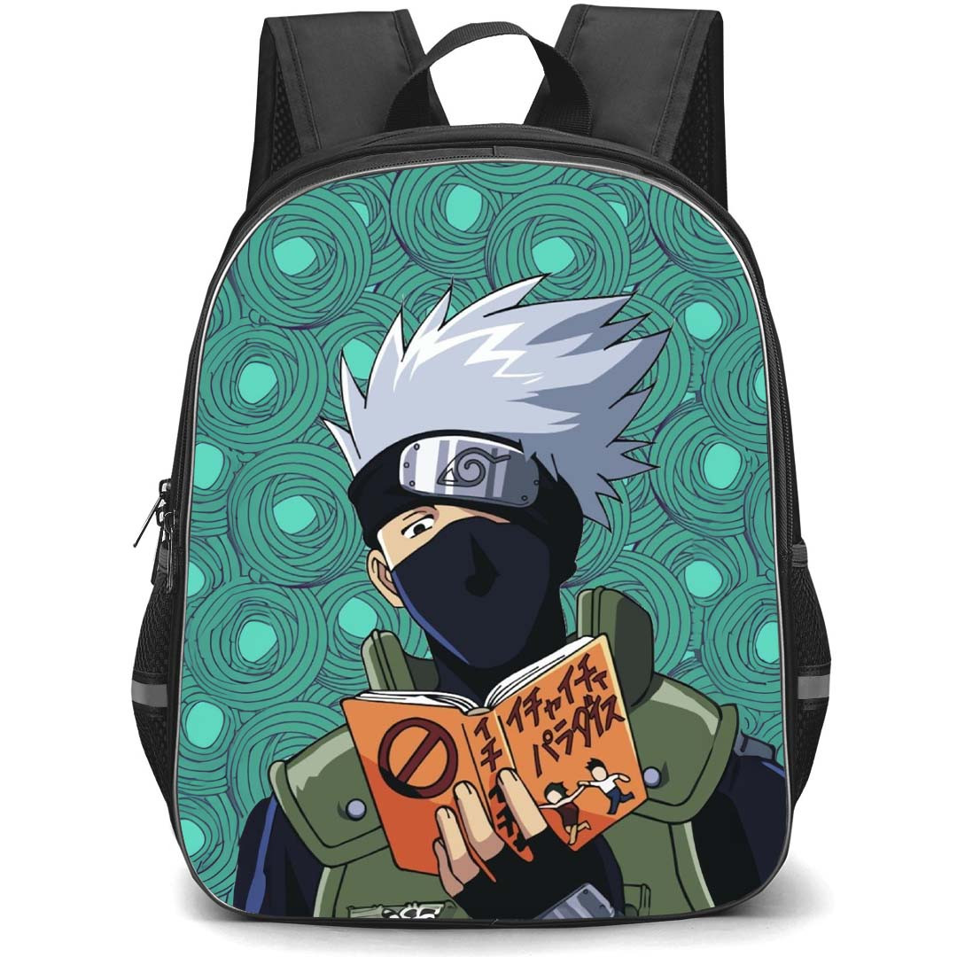 Naruto Kakashi Hatake Backpack StudentPack - Comic Series Kakashi Hatake Portrait