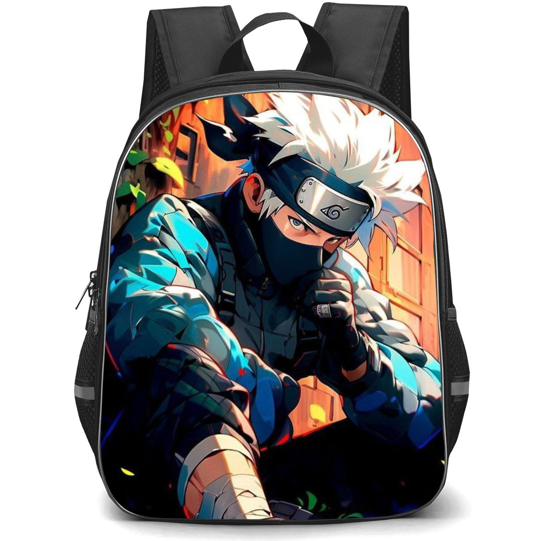 Naruto Phone Kakashi Case For iPhone And Samsung Galaxy Devices - Kakashi Sitting Illustration
