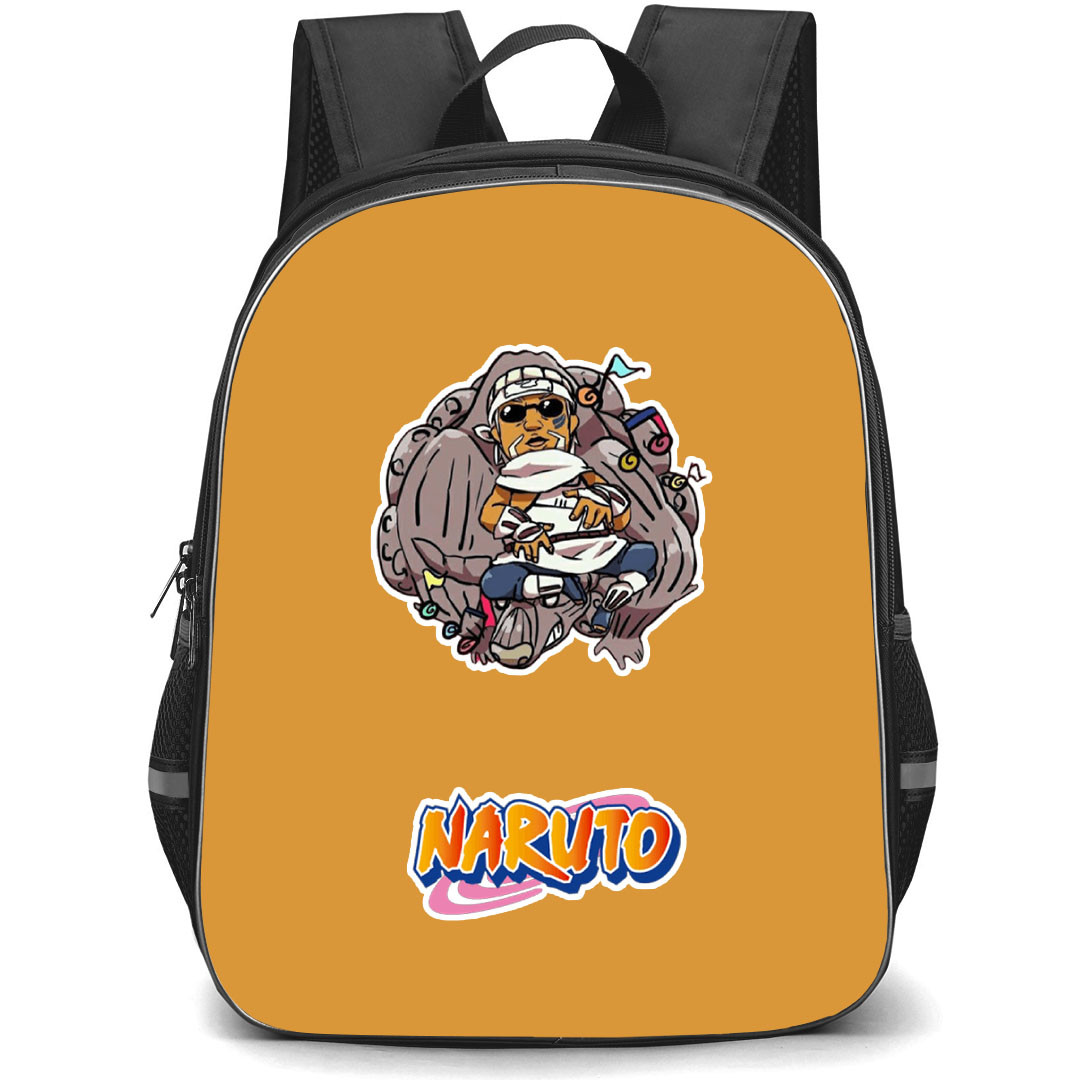 Naruto Killer B Backpack StudentPack - Killer B Gyuki Cartoon Art Sticker