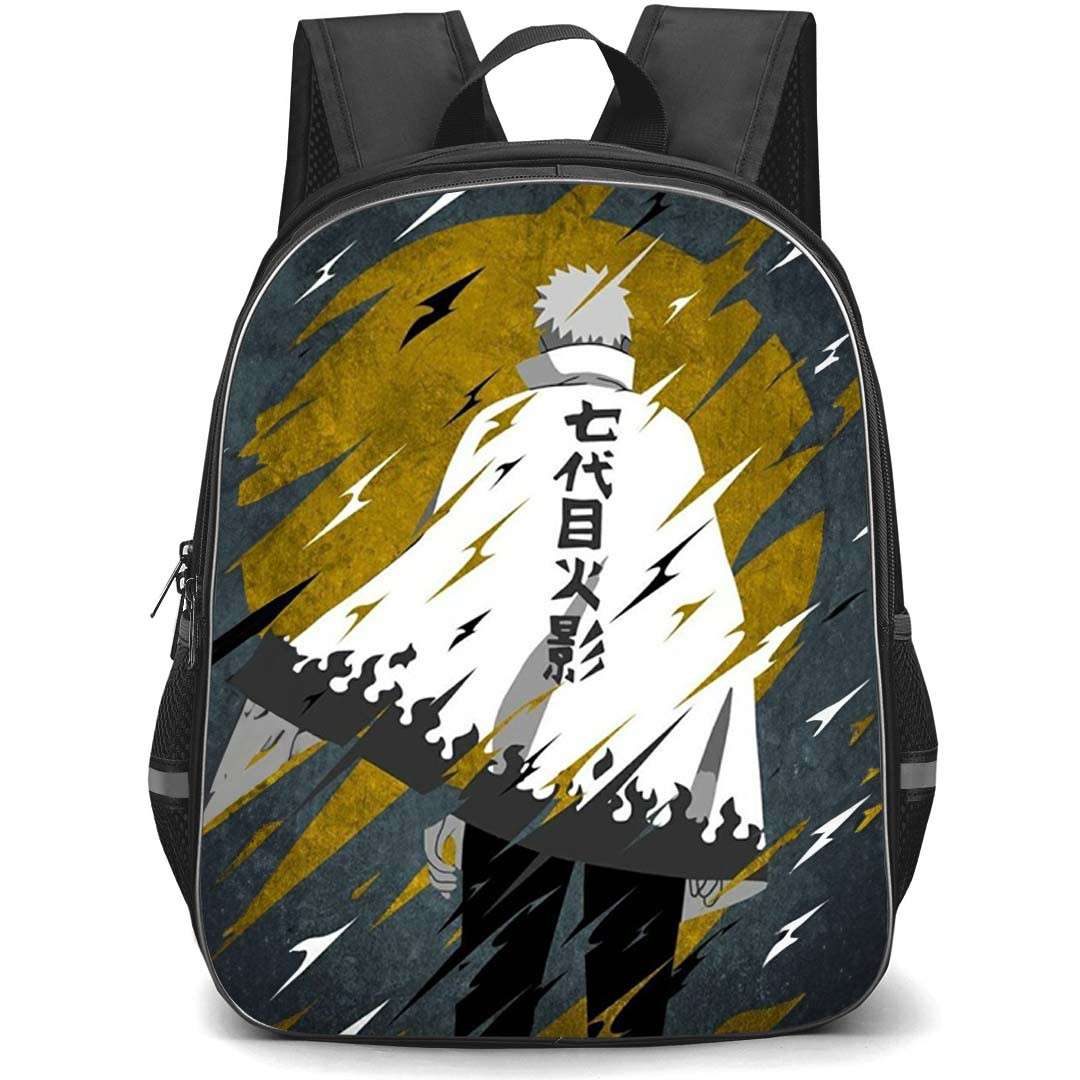 Naruto Uzumaki Backpack StudentPack - Naruto Uzumaki Back Portrait Illustration
