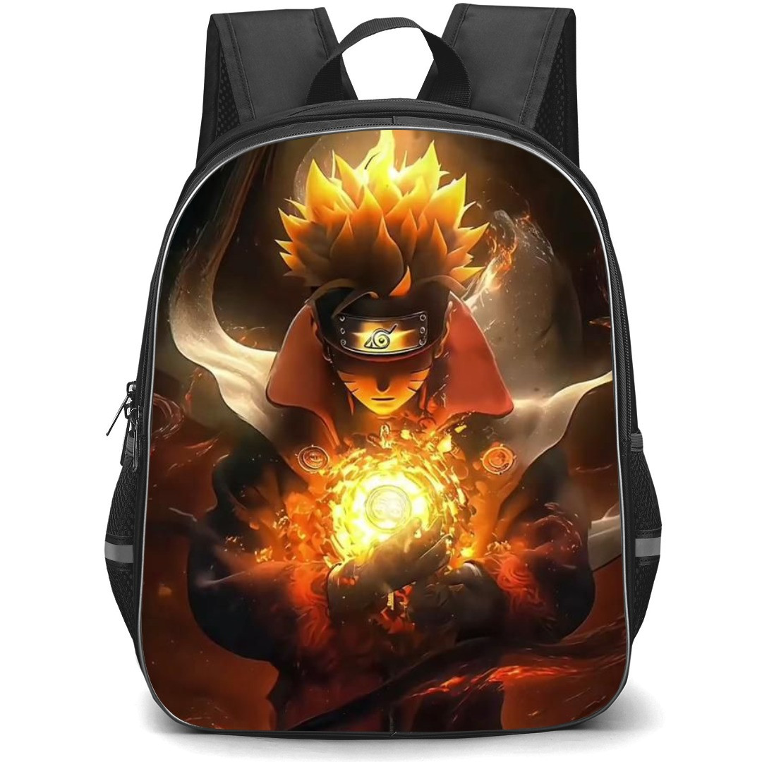 Naruto Uzumaki School Backpack StudentPack - Naruto Silhoutte Art