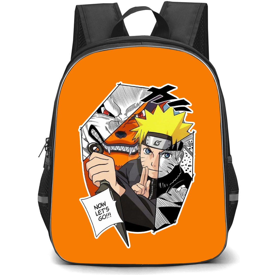 Naruto Backpack StudentPack - Comic Series Naruto Uzumaki Kurama