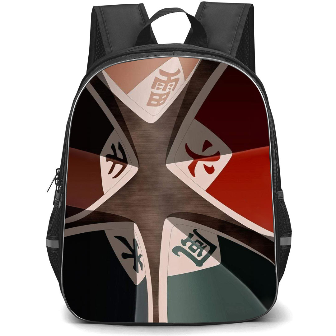 Naruto Backpack StudentPack - The Five Kage Hats