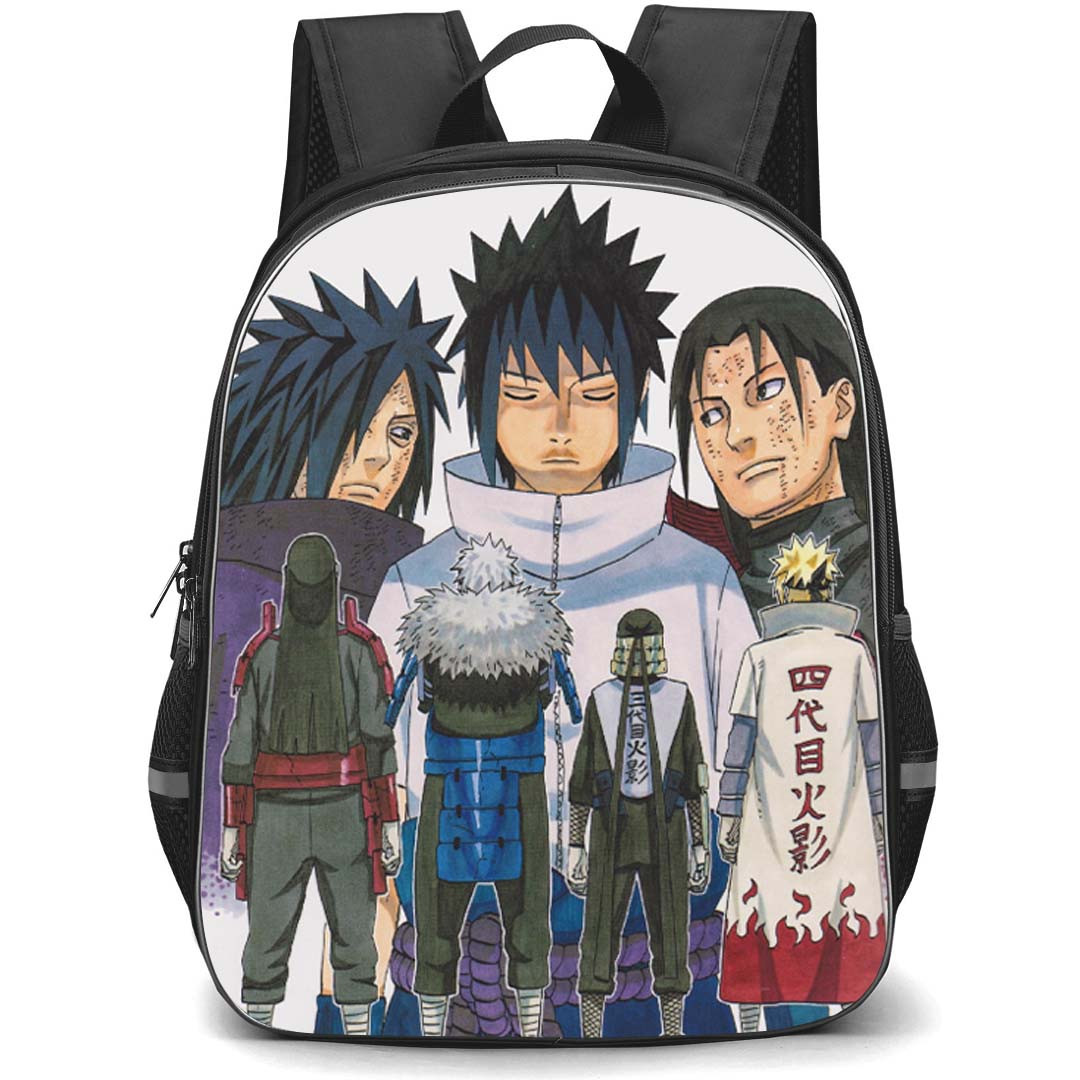 Naruto Backpack StudentPack - Uchiha Clan With Hokage Back Portrait