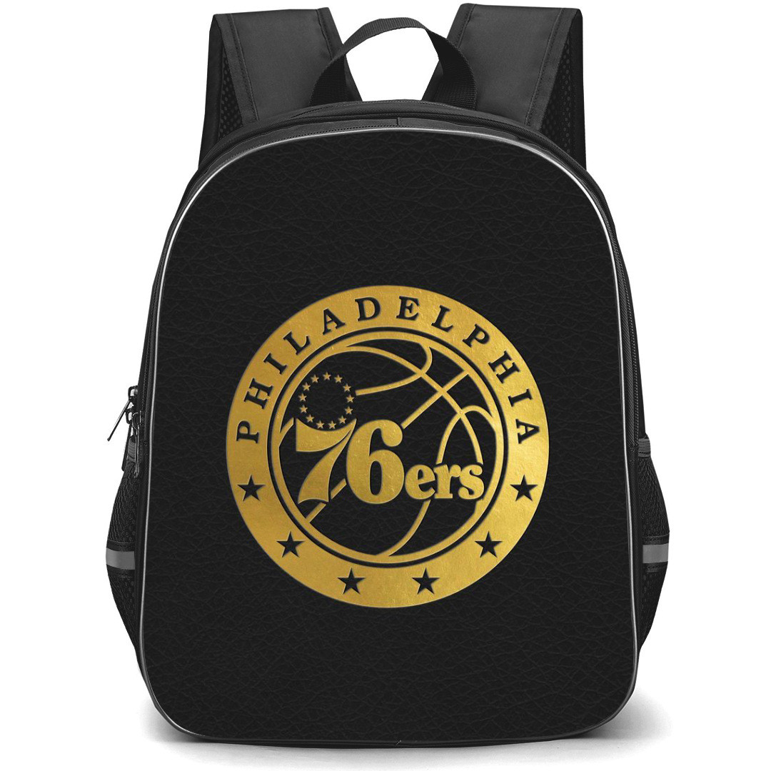 NBA Philadelphia 76ers Backpack StudentPack - Philadelphia 76ersGold Logo