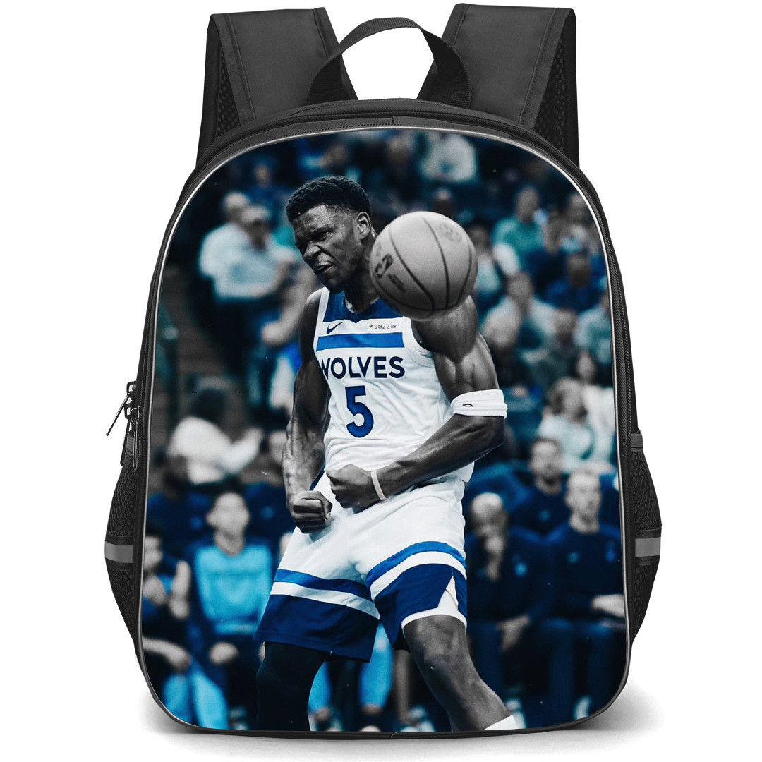 NBA Anthony Edwards Backpack StudentPack - Anthony Edwards Minnesota Timberwolves Shooting Guard Poster