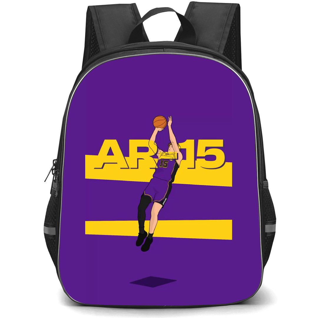 NBA Austin Reaves Backpack School Bag StudentPack - Austin Reaves Jump Shot Vector Art Poster