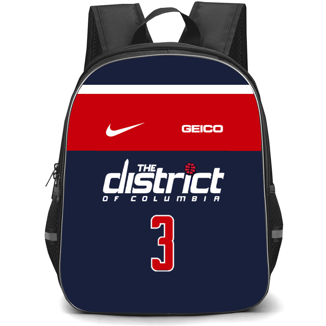 NBA Bradley Beal Backpack StudentPack - Bradley Beal Washington Wizards No. 3 Jersey