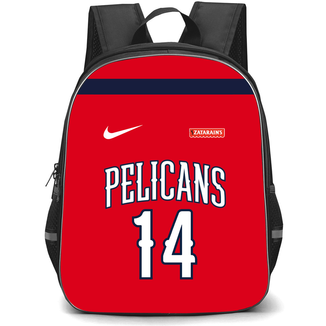 NBA Brandon Ingram Backpack StudentPack - Brandon Ingram New Orleans Pelicans No. 14 Jersey
