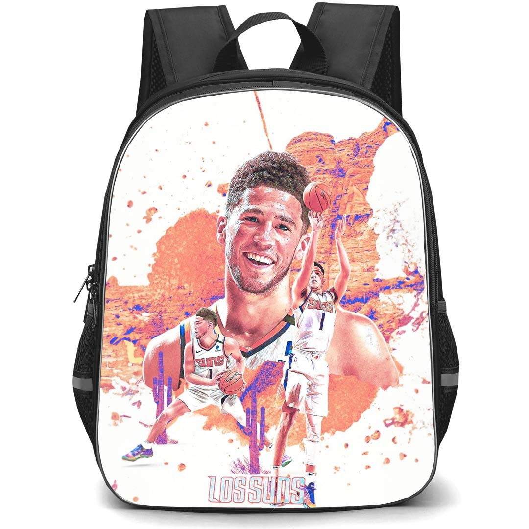 NBA Devin Booker Backpack StudentPack - Devin Booker Phoenix Suns 1 Shot PopArt Poster