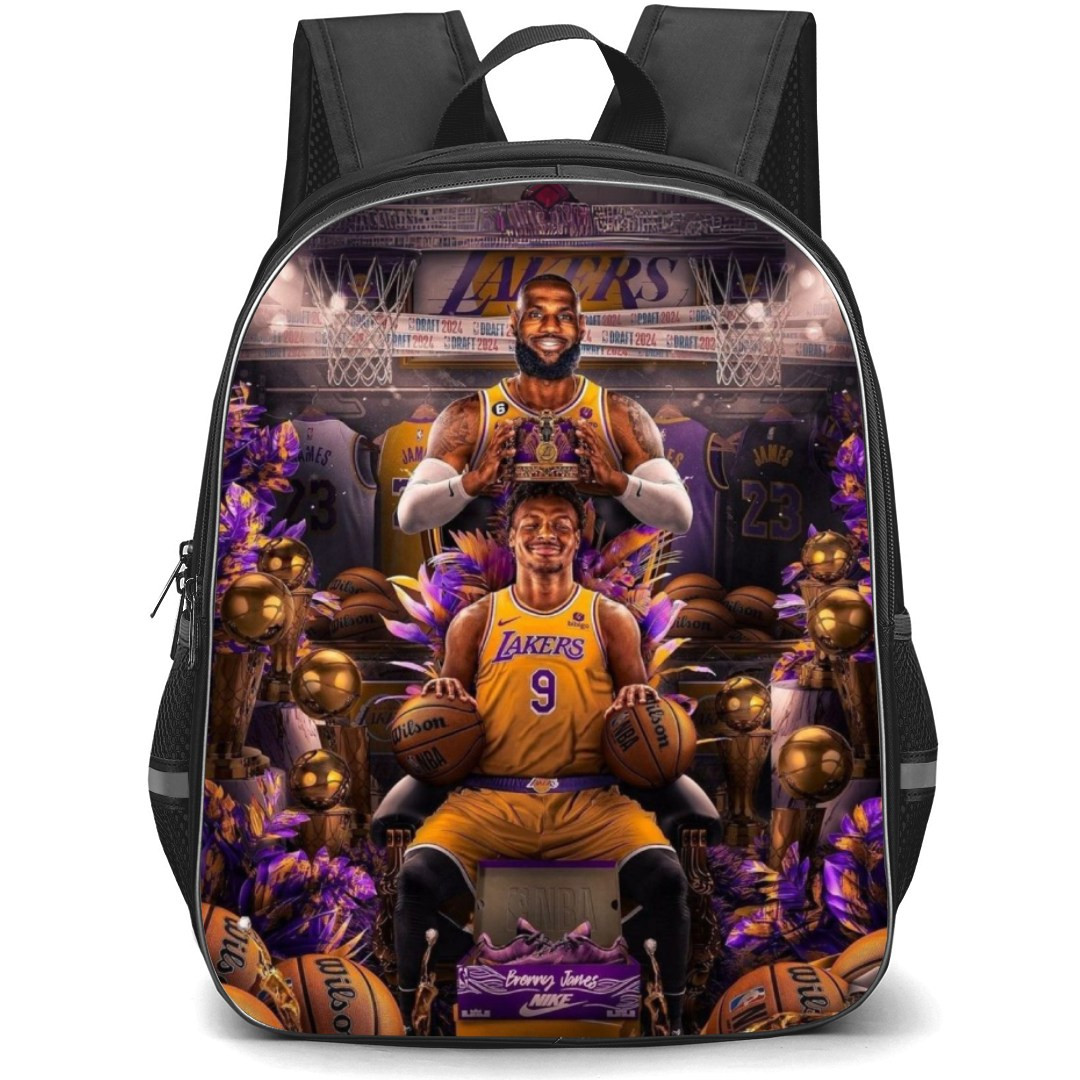 Bronny James Jr Backpack StudentPack - Crowning By Lebron