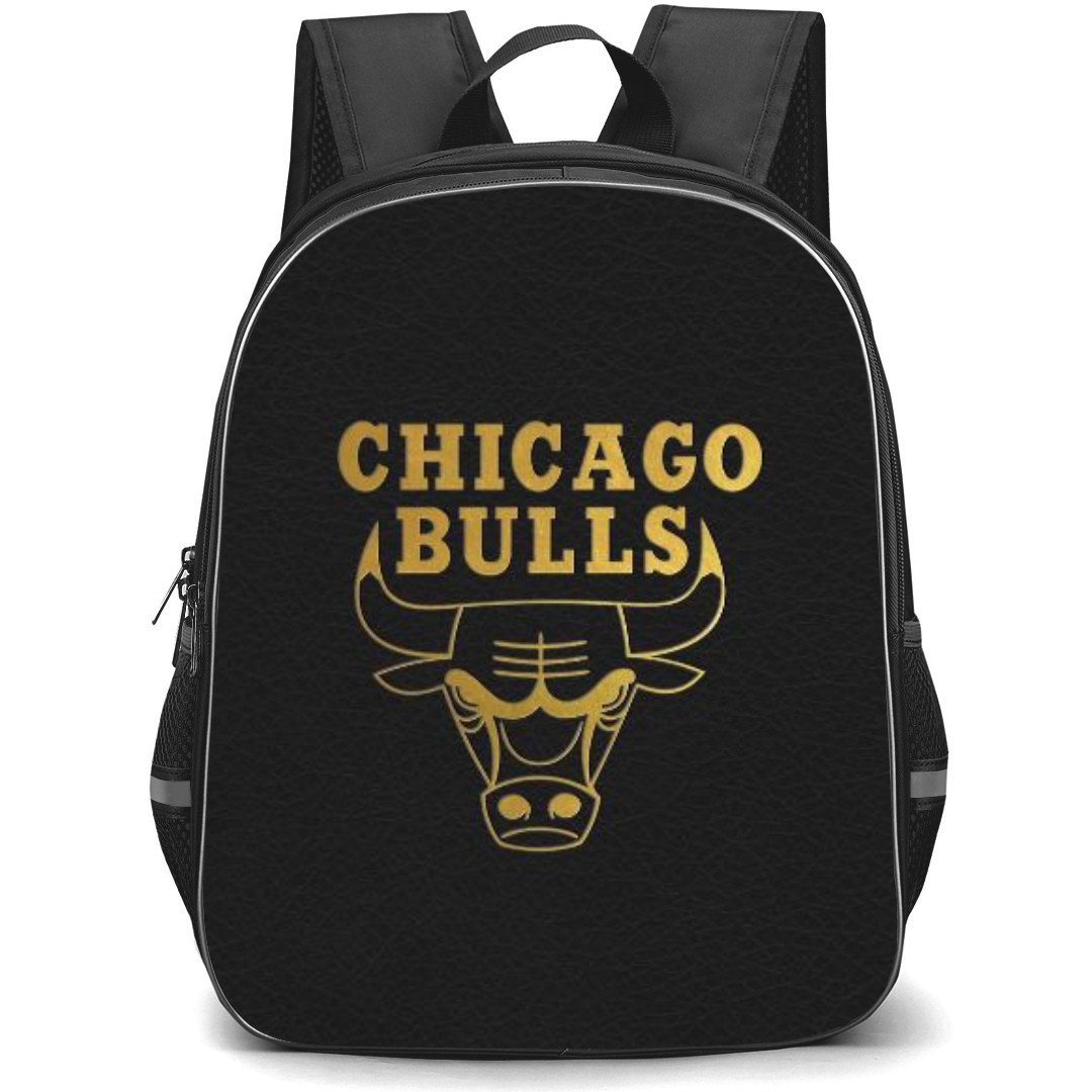 NBA Chicago Bulls Backpack StudentPack - Chicago Bulls Gold Logo