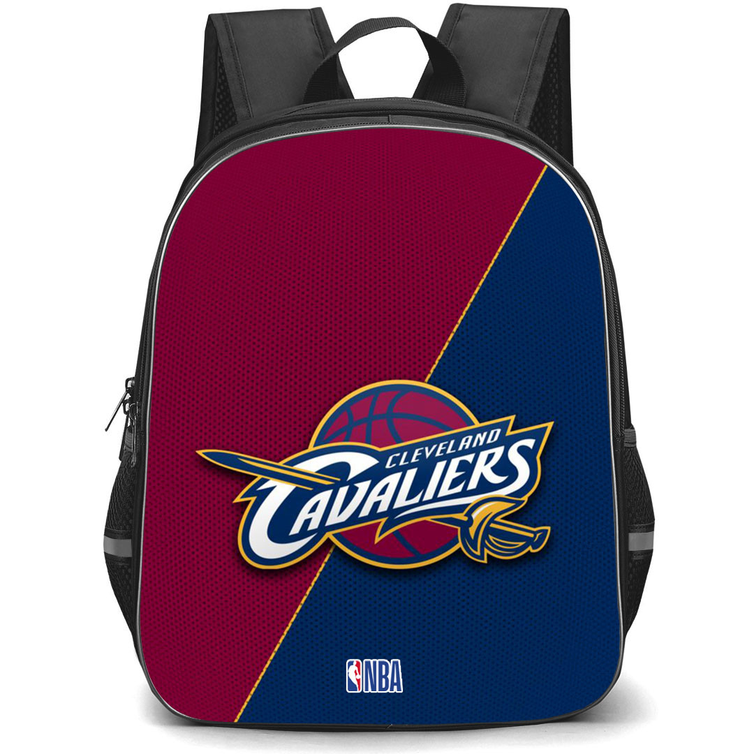 NBA Cleveland Cavaliers Backpack StudentPack - Team Logo On Red And Blue Background