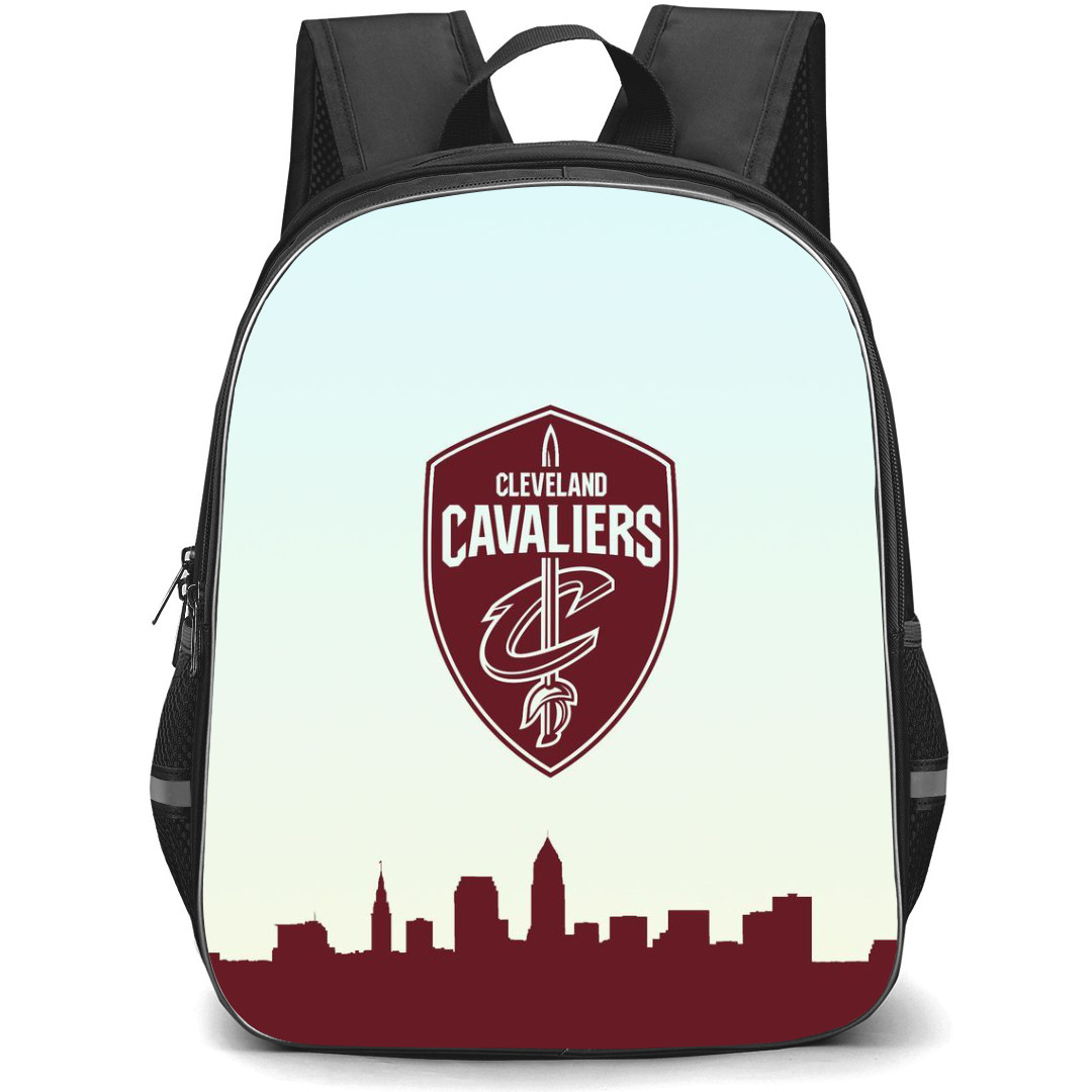 NBA Cleveland Cavaliers Backpack StudentPack - Cleveland Cavaliers Silhoutte Art Logo