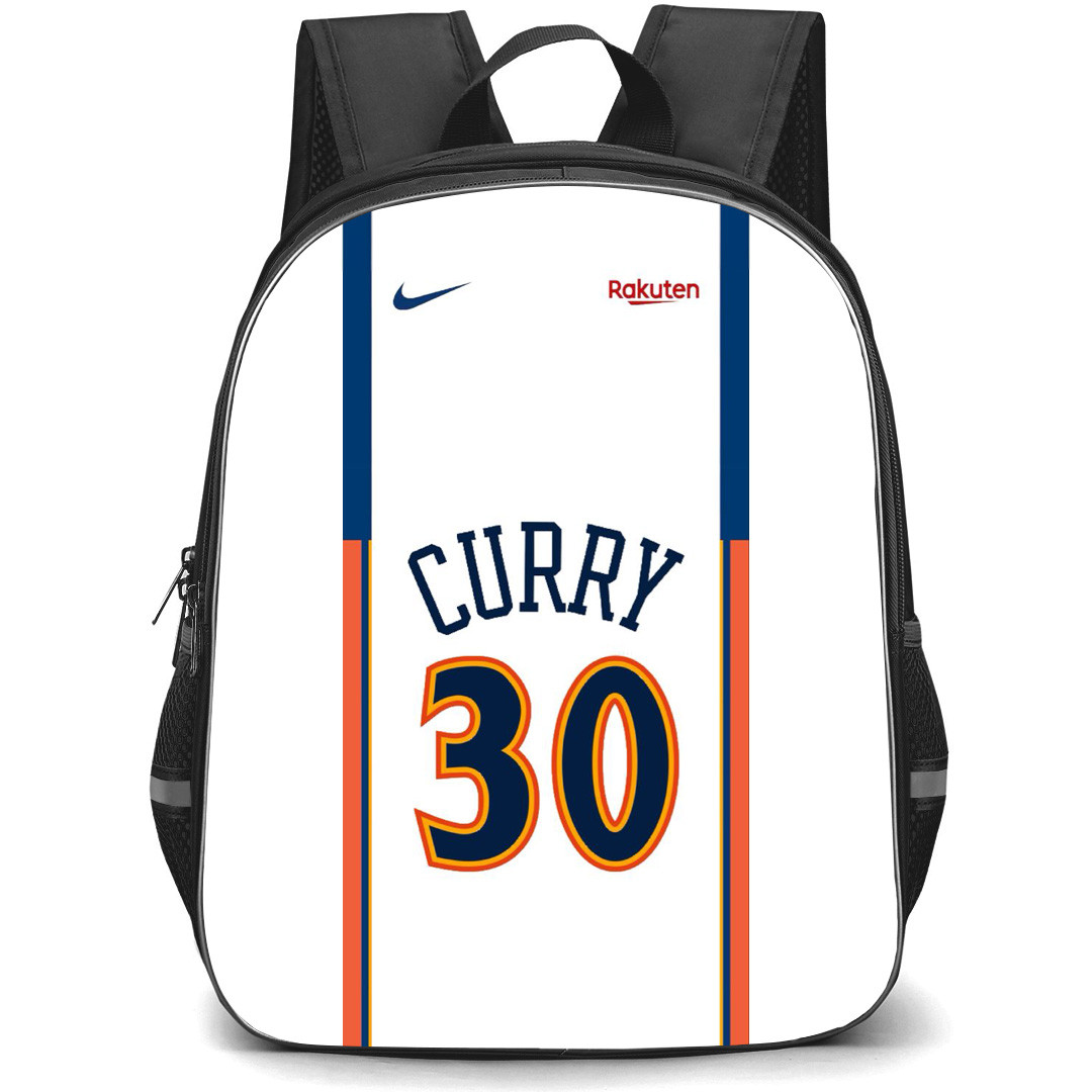 NBA Stephen Curry Backpack StudentPack - Stephen Curry Golden State Warriors No. 30 Jersey
