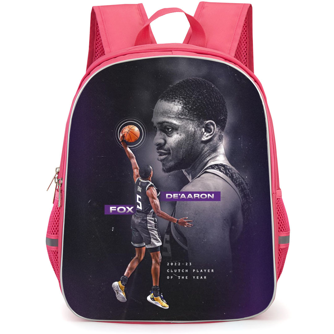 NBA DeAaron Fox Backpack StudentPack - DeAaron Fox Player Of The Year Poster