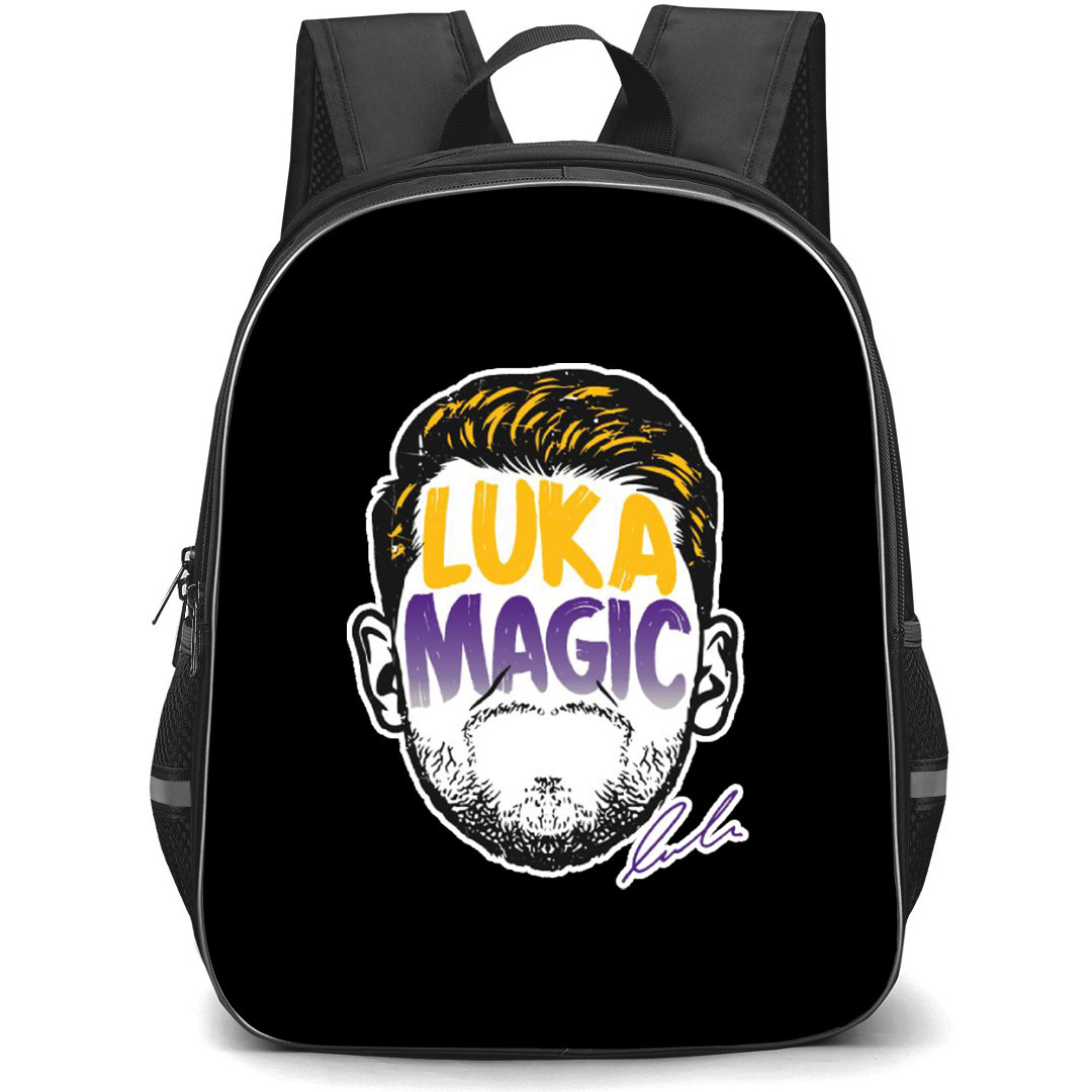 NBA Luka Doncic Backpack School Bag StudentPack - Luka Doncic Magic Avatar Vector Art Sticker