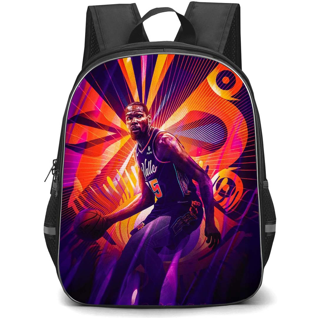 NBA Kevin Durant Backpack StudentPack - Kevin Durant Dribbling Wpap Poster