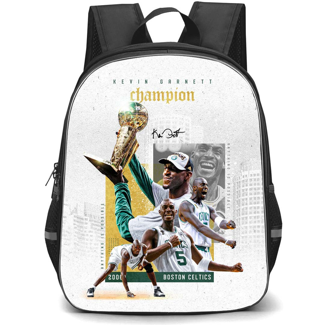 NBA Kevin Garnett Backpack StudentPack - Kevin Garnett Boston Celtics NBA Champion 2008 Poster