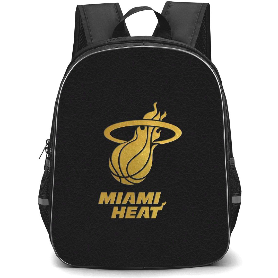 NBA Miami Heat Backpack StudentPack - Miami Heat Gold Logo