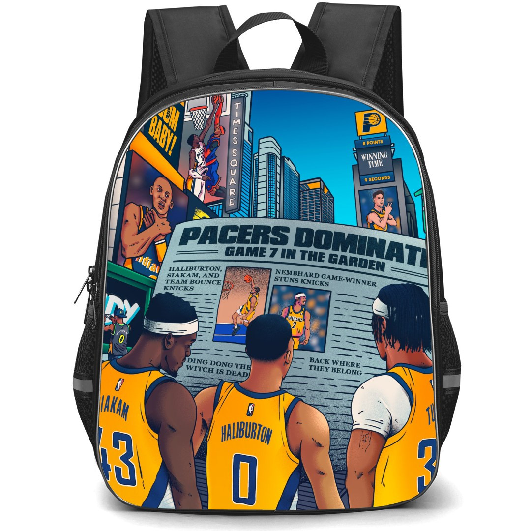 NBA Indiana Pacers Backpack StudentPack - Indiana Pacers How is That For A Headline Cartoon Poster