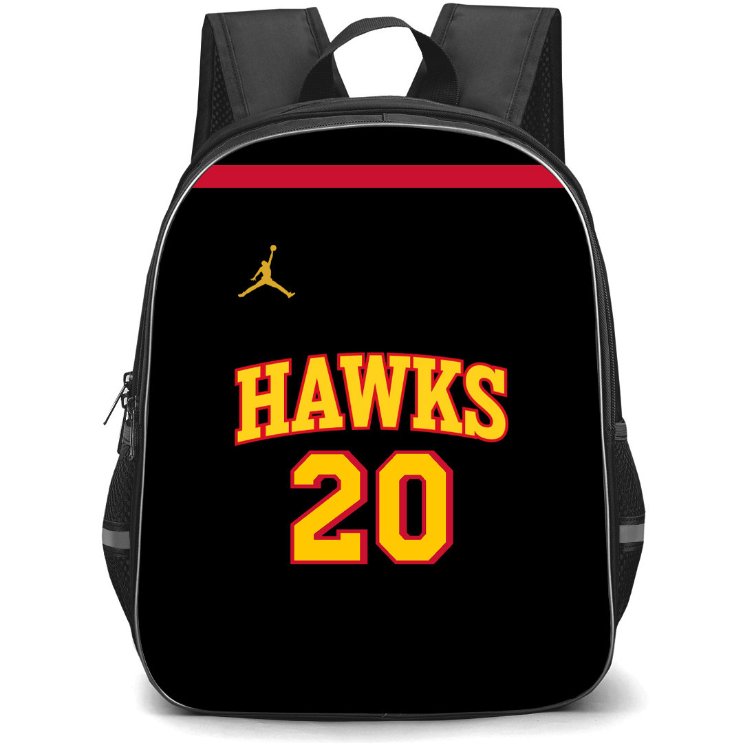 NBA John Collins Backpack StudentPack - John Collins Atlanta Hawks No. 20 Jersey