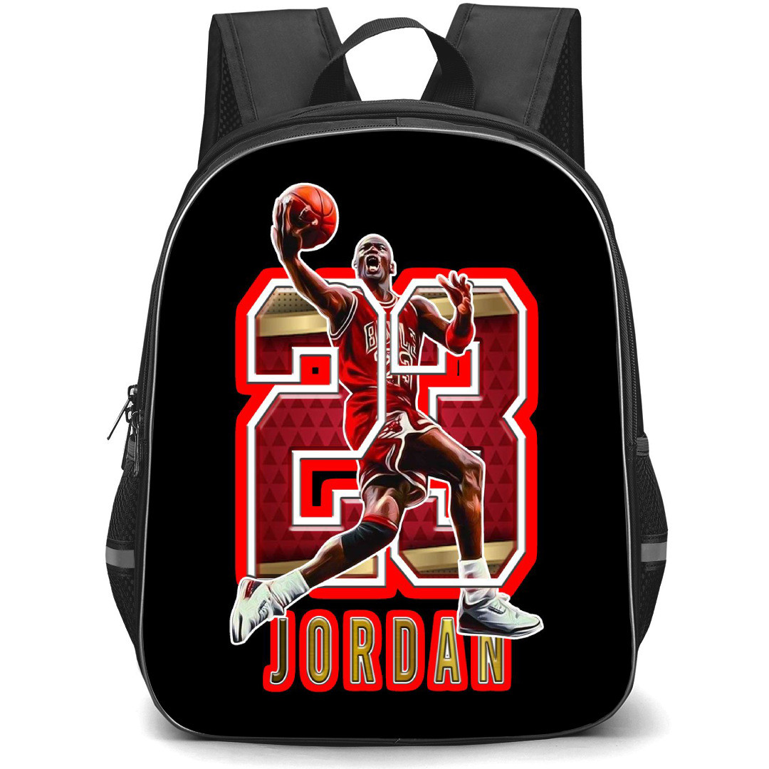 NBA Michael Jordan Backpack StudentPack - Michael Jordan 23 DFT Printing Sticker