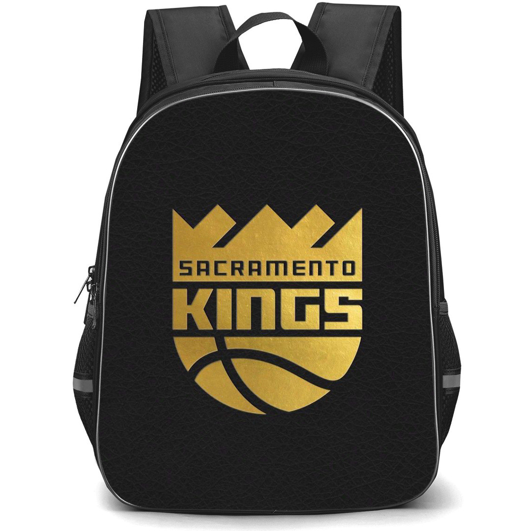 NBA Sacramento Kings Backpack StudentPack - Sacramento Kings Silhoutte Art Logo
