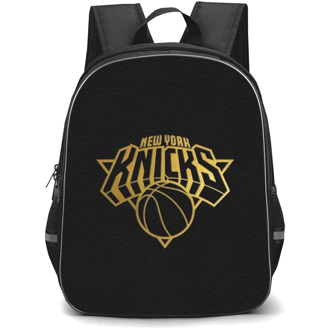 NBA New York Knicks Backpack StudentPack - New York Knicks Silhoutte Art Logo