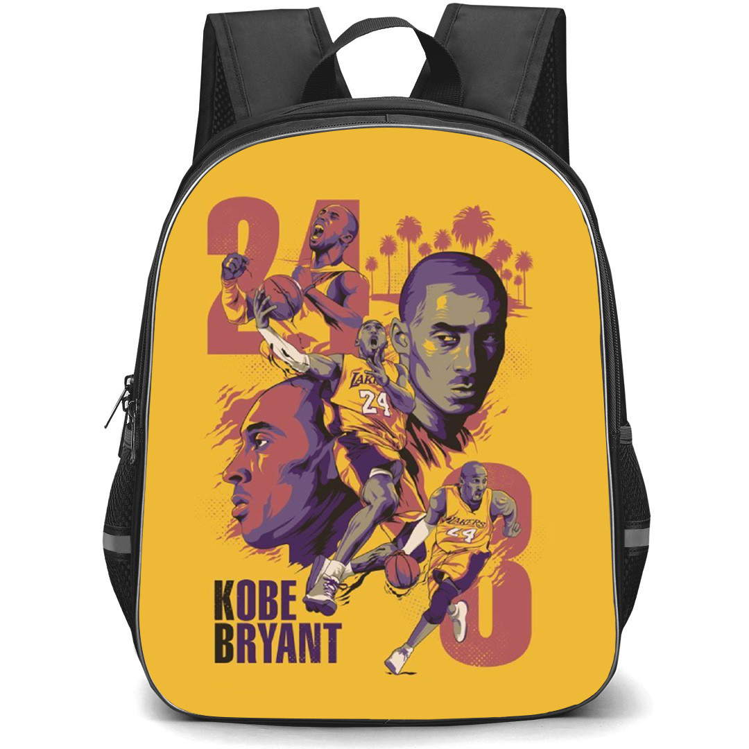 NBA Kobe Bryant Backpack School Bag StudentPack - Kobe Bryant The Black Mamba Poster