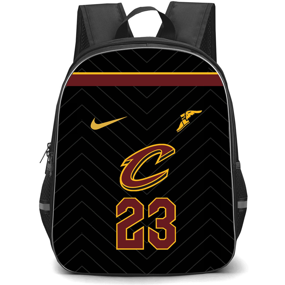 NBA Lebron James Backpack StudentPack - Lebron James Cleveland Cavaliers No. 23 Jersey