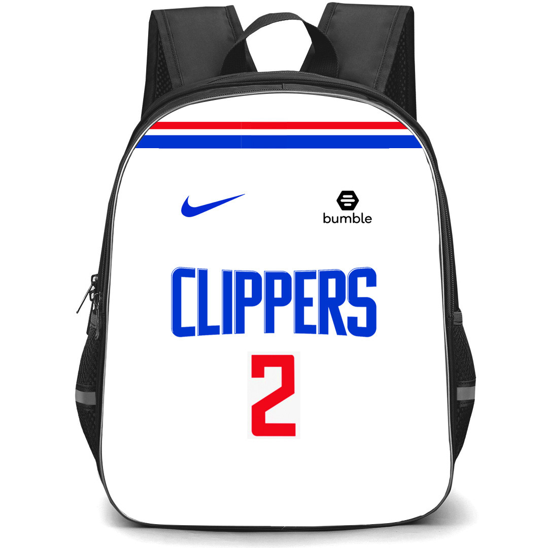 NBA Kawhi Leonard Backpack StudentPack - Kawhi Leonard LA Clippers No. 2 Jersey