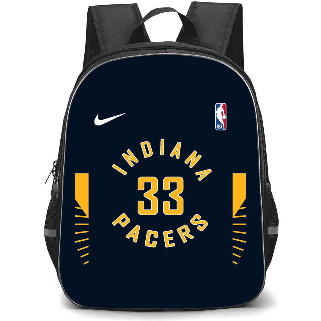 NBA Myles Turner Backpack StudentPack - Myles Turner Indiana Pacers No. 33 Jersey