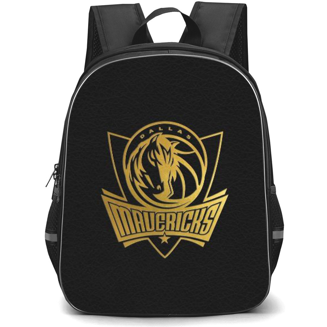 NBA Dallas Mavericks Backpack StudentPack - Dallas Mavericks Silhoutte Art Logo