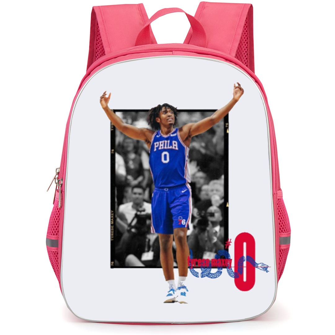 NBA Tyrese Maxey Backpack StudentPack - Tyrese Maxey Here They Come Poster