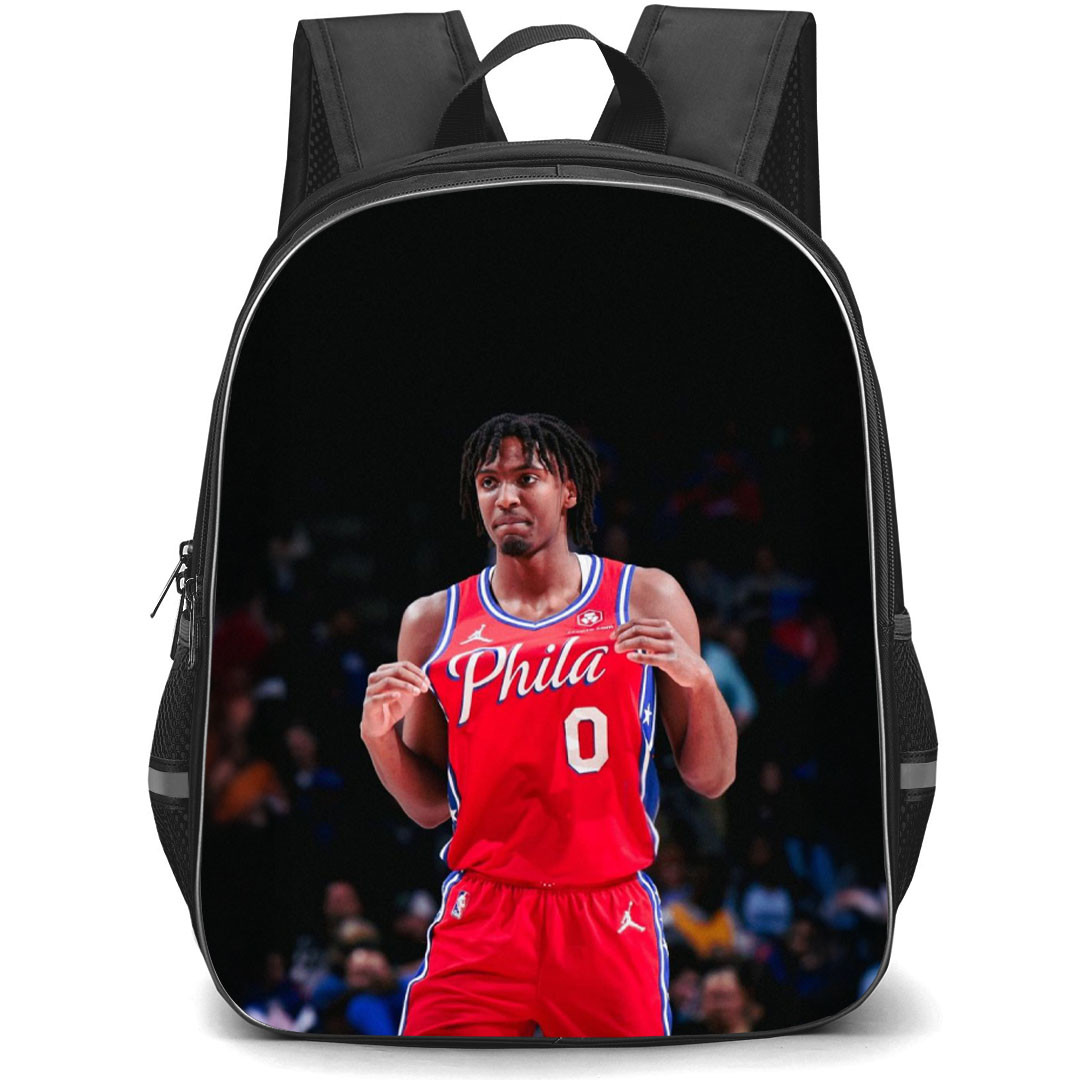 NBA Tyrese Maxey Backpack StudentPack - Tyrese Maxey Phila 0 Showing Jersey Poster