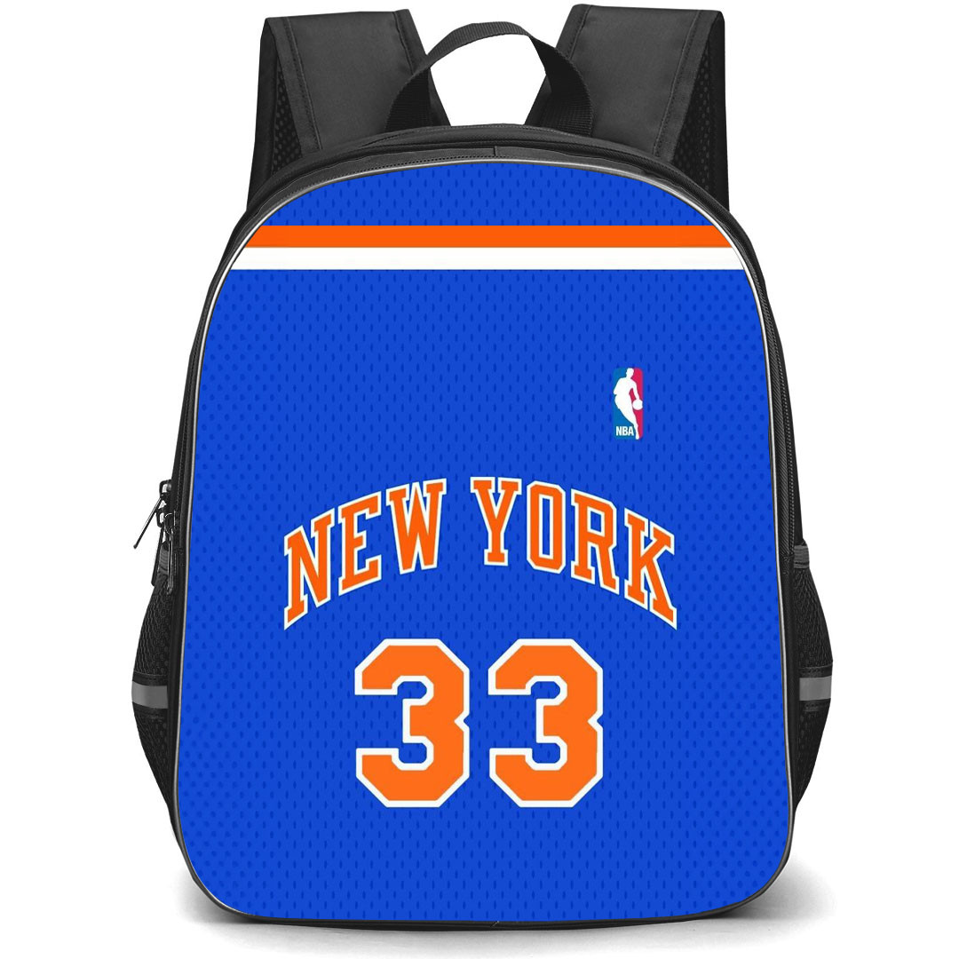 NBA Patrick Ewing Backpack StudentPack - Patrick Ewing New York Knicks No. 33 Jersey