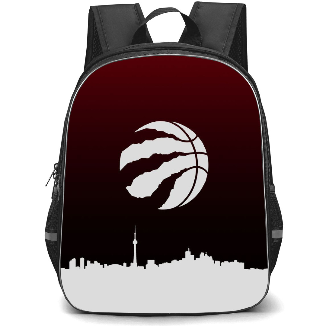 NBA Toronto Raptors Backpack StudentPack - Toronto Raptors Watercolor Art Logo