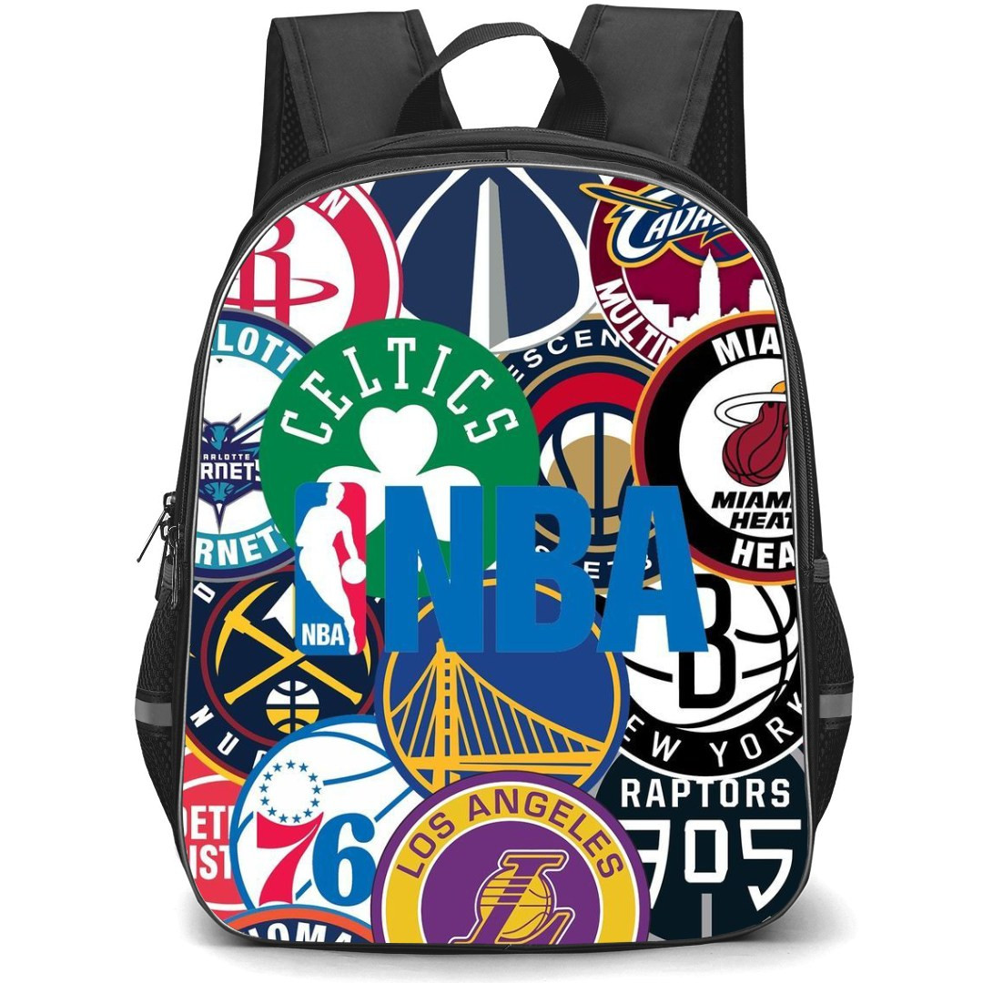 NBA San Antonio Spurs Backpack StudentPack - San Antonio Spurs Silhoutte Art Logo