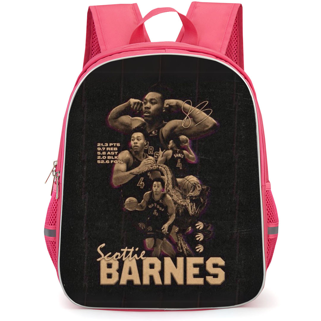 NBA Scottie Barnes Backpack StudentPack - Scottie Barnes Retro Collage Portrait Poster