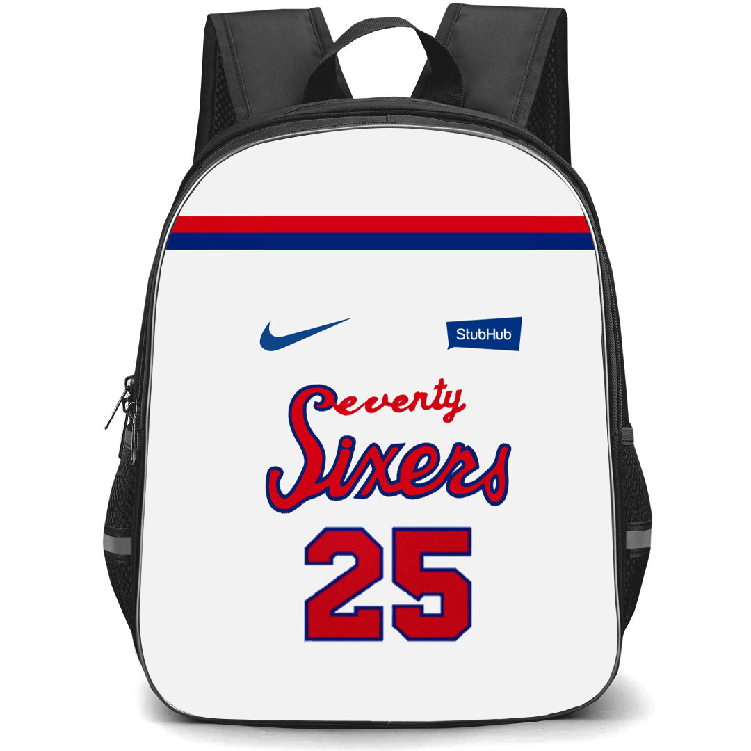 NBA Ben Simmons Backpack StudentPack - Ben Simmons Philadelphia 76ers No. 25 Jersey