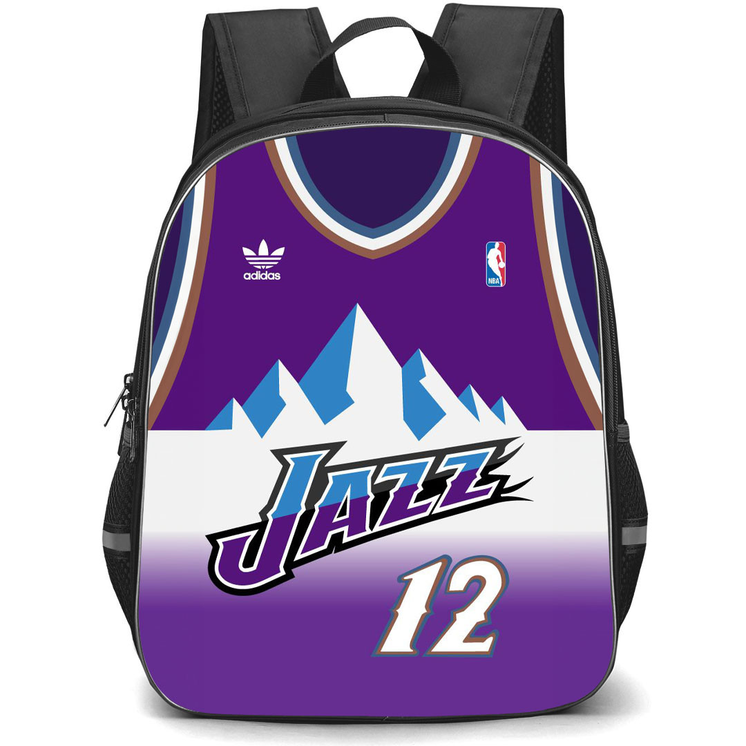 NBA John Stockton Backpack StudentPack - John Stockton Utah Jazz No. 12 Jersey