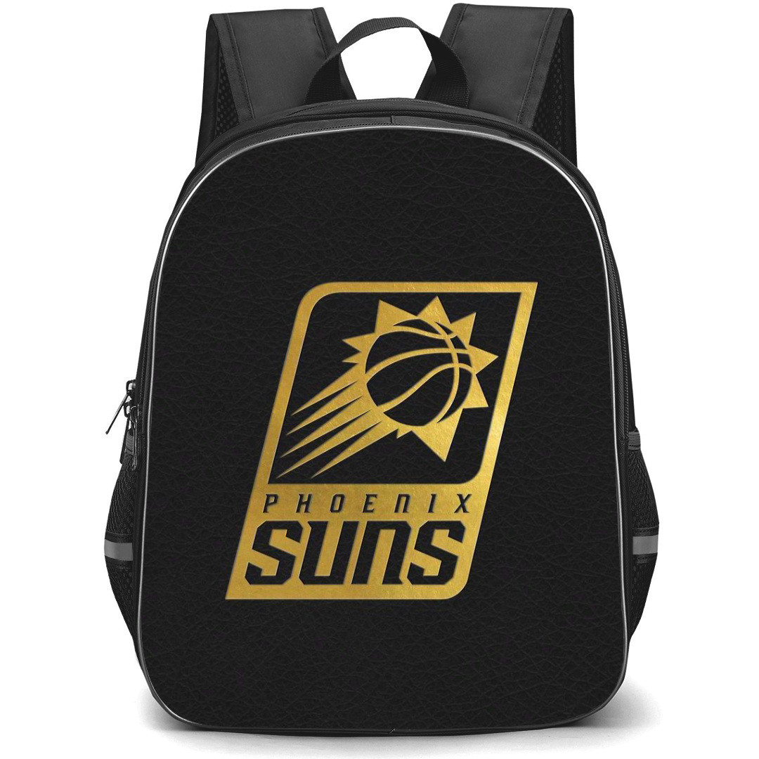 NBA Phoenix Suns Backpack StudentPack - Phoenix Suns Silhoutte Art Red Logo