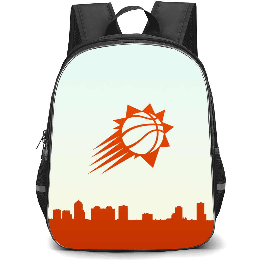 NBA Phoenix Suns Backpack StudentPack - Phoenix Suns Watercolor Art Logo