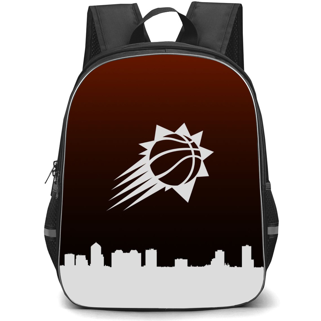 NBA Backpack StudentPack - NBA Round Teams Logo Collage