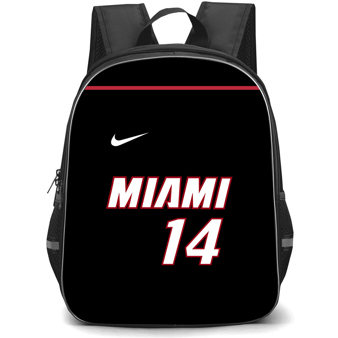 NBA Tyler Herro Backpack StudentPack - Tyler Herro Miami Heat No. 14 Jersey