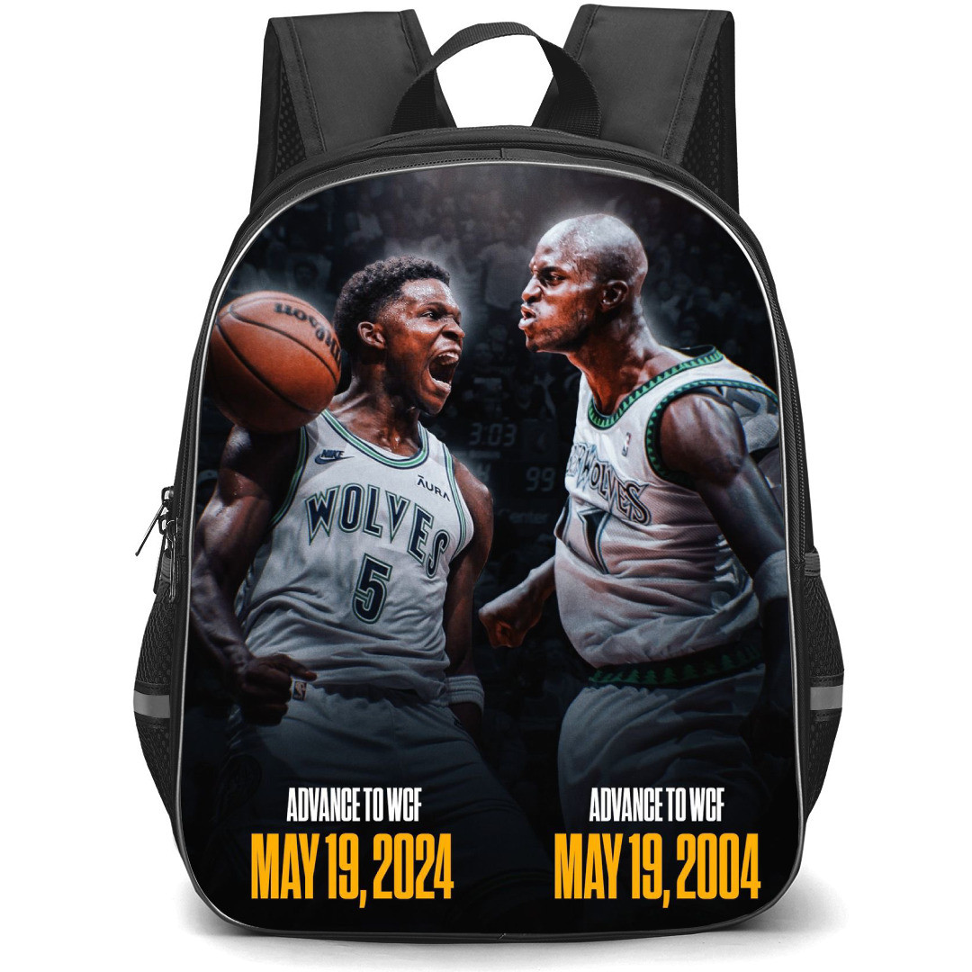 NBA Minnesota Timberwolves Backpack StudentPack - Minnesota Timberwolves Adance To WCF 2024 Poster