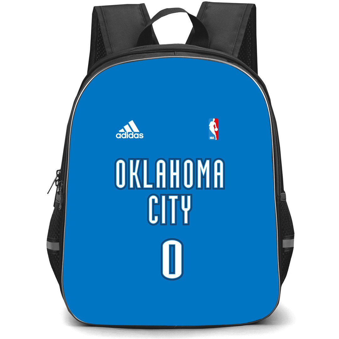 NBA Russell Westbrook Backpack StudentPack - Russell Westbrook OKC Thunder No. 0 Jersey