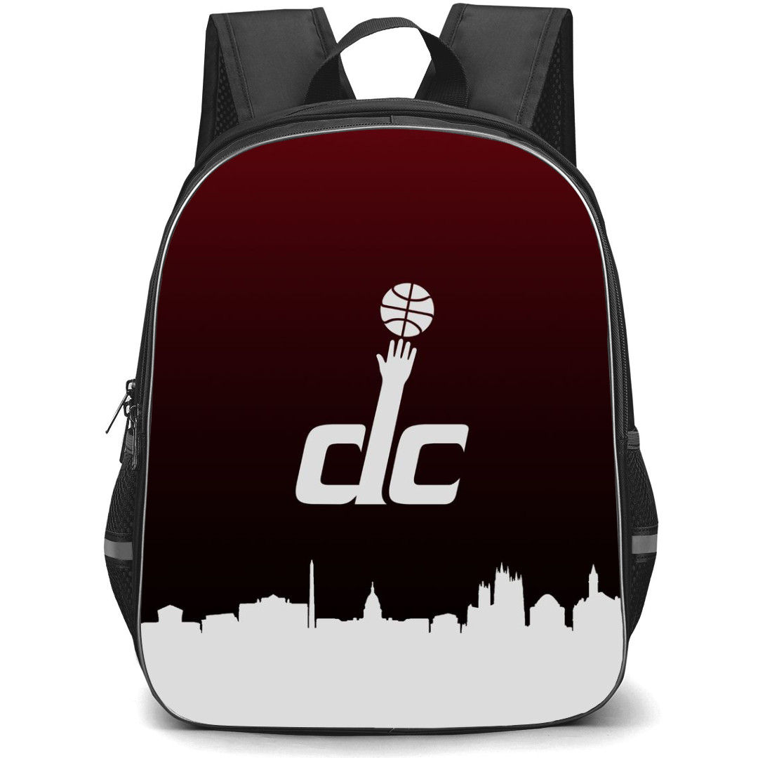 NBA Washington Wizards Backpack StudentPack - Washington Wizards Silhoutte Art Logo