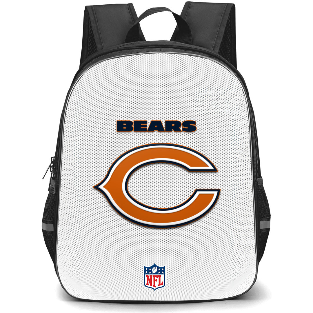 NFL Chicago Bears Backpack StudentPack - Team Logo On White Background